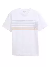 TOM TAILOR | T-Shirt  | weiss