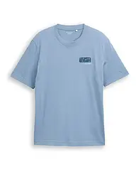 TOM TAILOR | T-Shirt  | blau