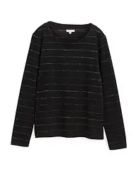 TOM TAILOR | T-Shirt  | Schwarz