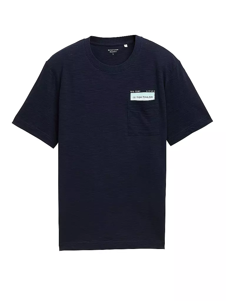TOM TAILOR | T-Shirt  | dunkelblau