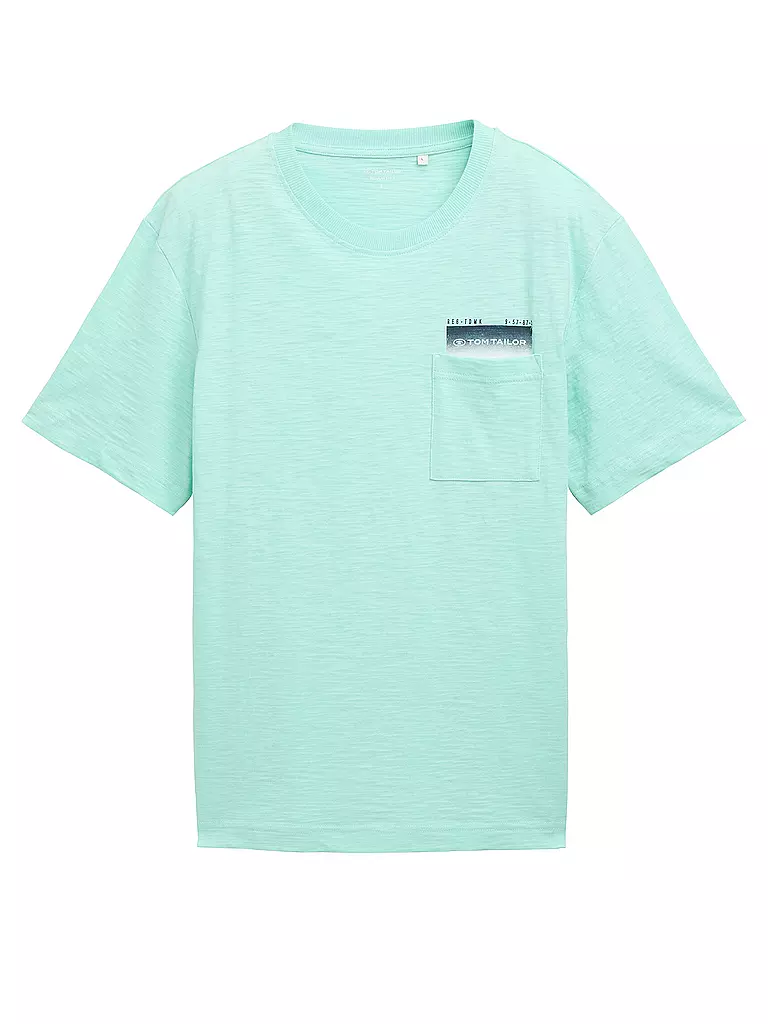 TOM TAILOR | T-Shirt  | türkis