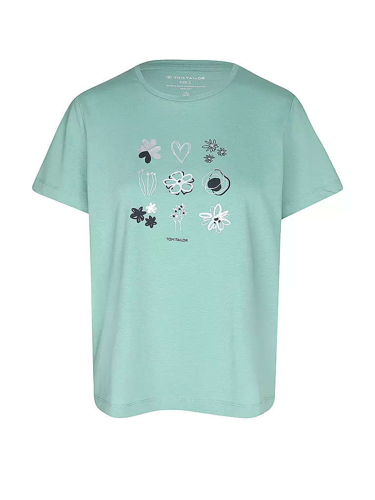 TOM TAILOR | T-Shirt  | mint