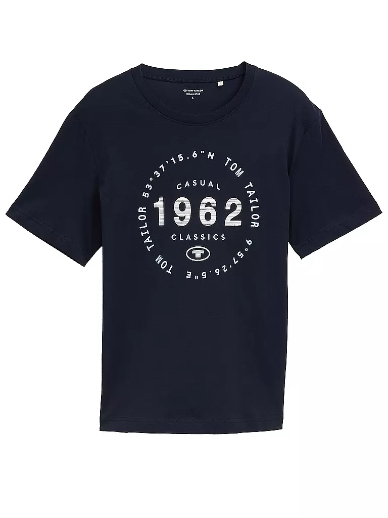 TOM TAILOR | T-Shirt  | dunkelblau