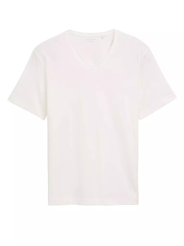 TOM TAILOR | T-Shirt  | weiss