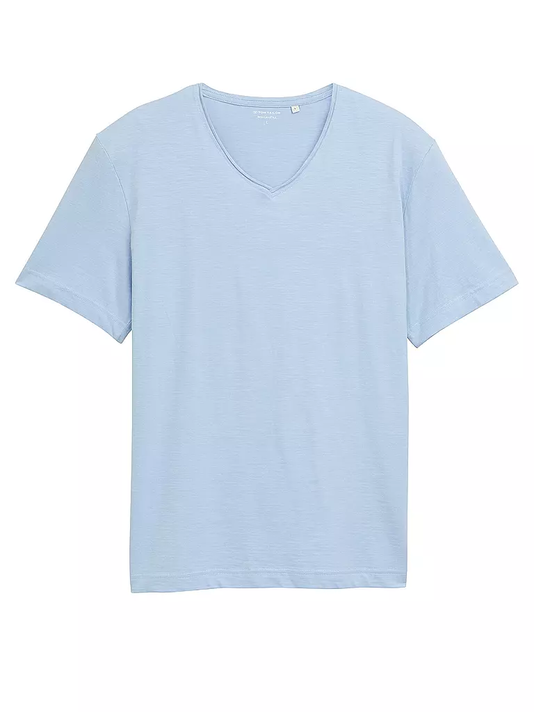 TOM TAILOR | T-Shirt  | hellblau