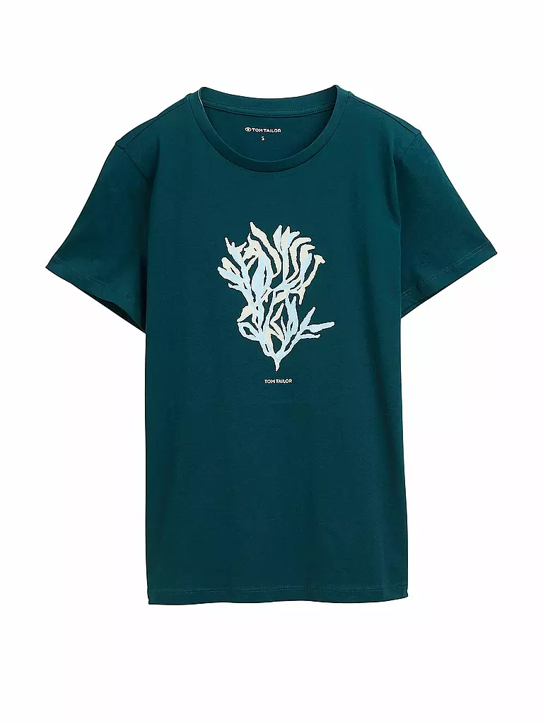 TOM TAILOR | T-Shirt  | petrol