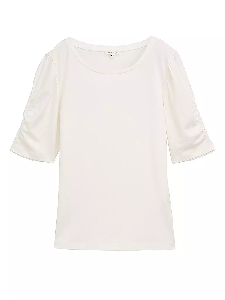 TOM TAILOR | T-Shirt  | weiss