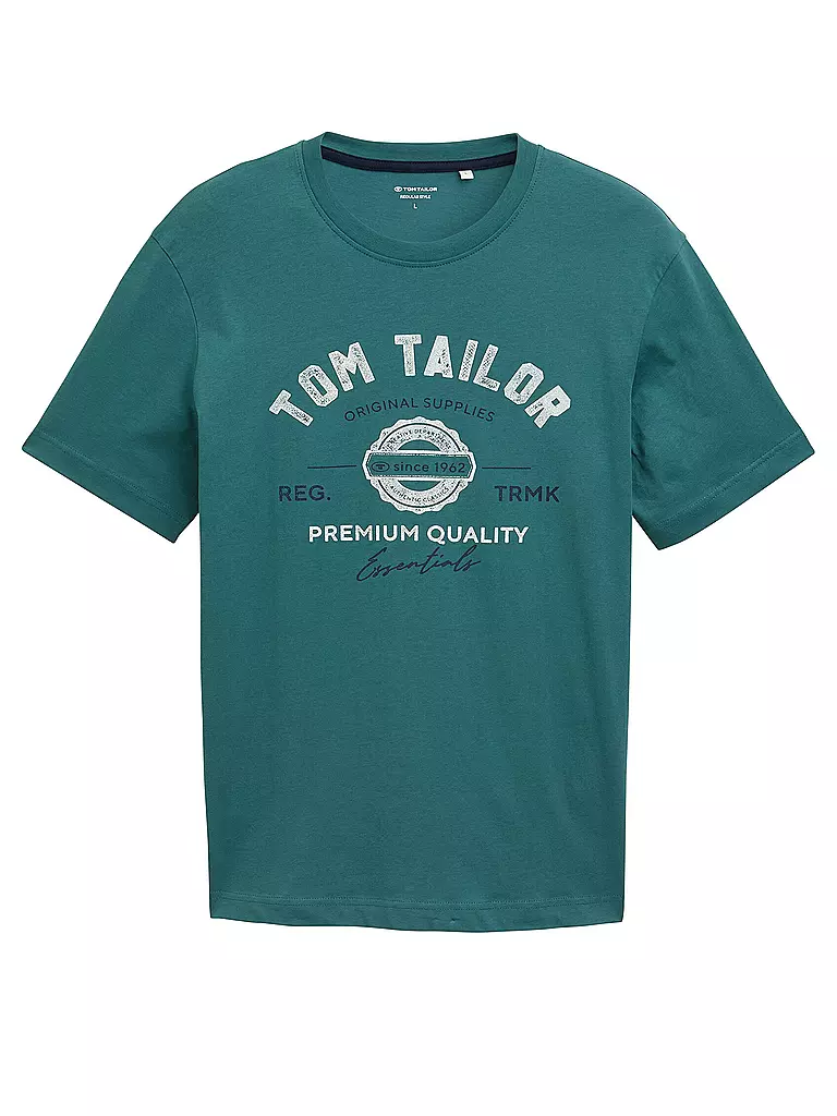 TOM TAILOR | T-Shirt  | grün