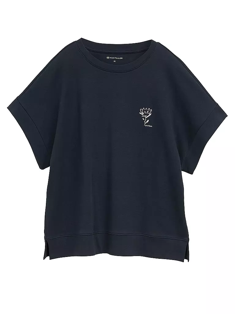 TOM TAILOR | T-Shirt  | dunkelblau