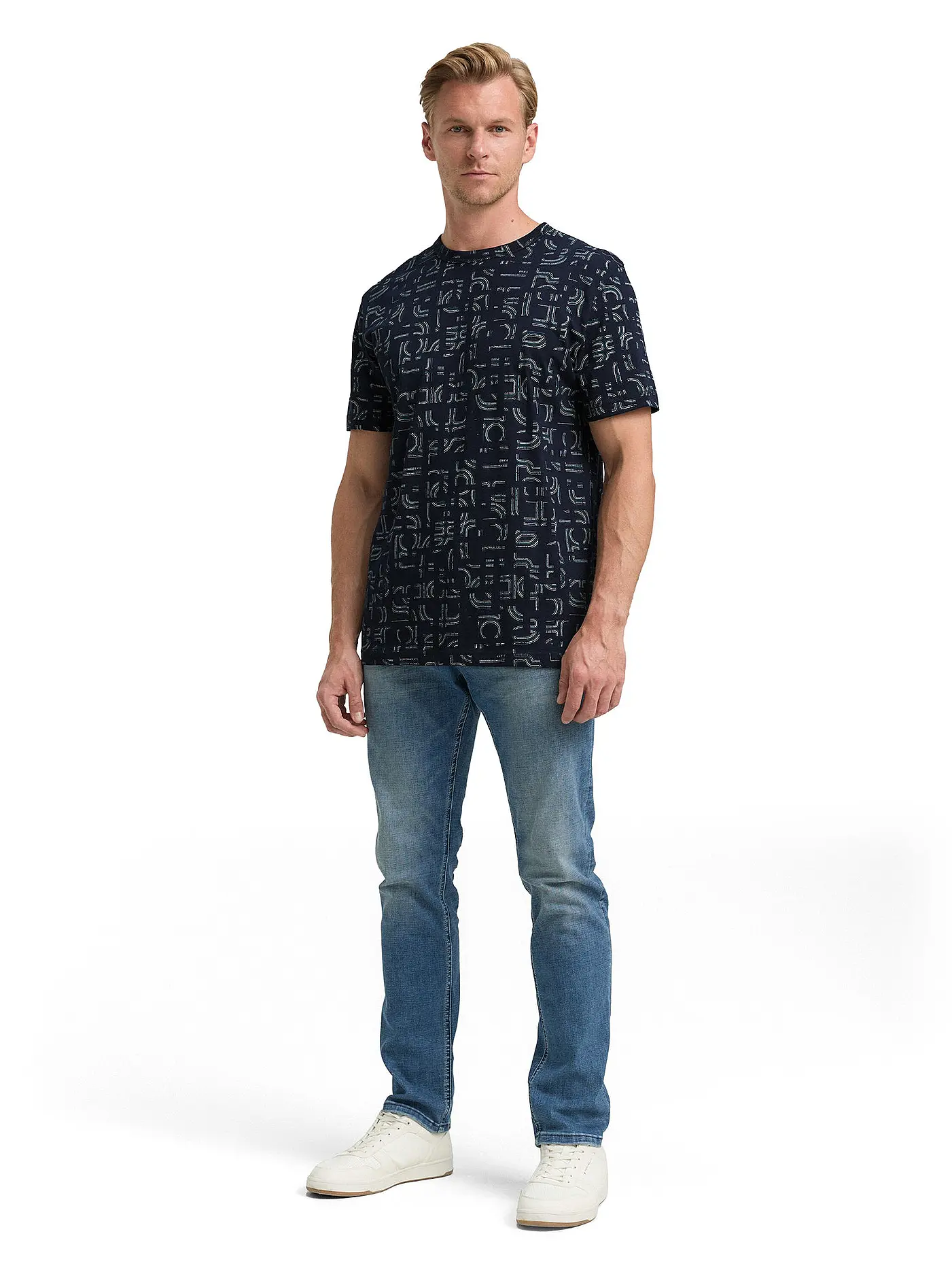 TOM TAILOR | T-Shirt  | blau