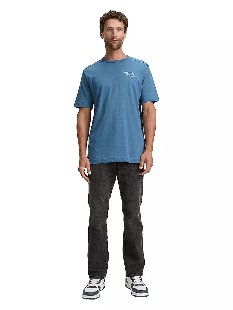 TOM TAILOR | T-Shirt  | blau