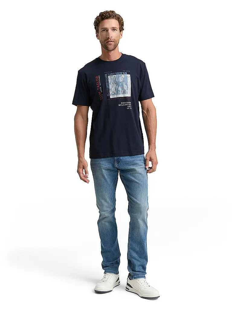 TOM TAILOR | T-Shirt  | blau