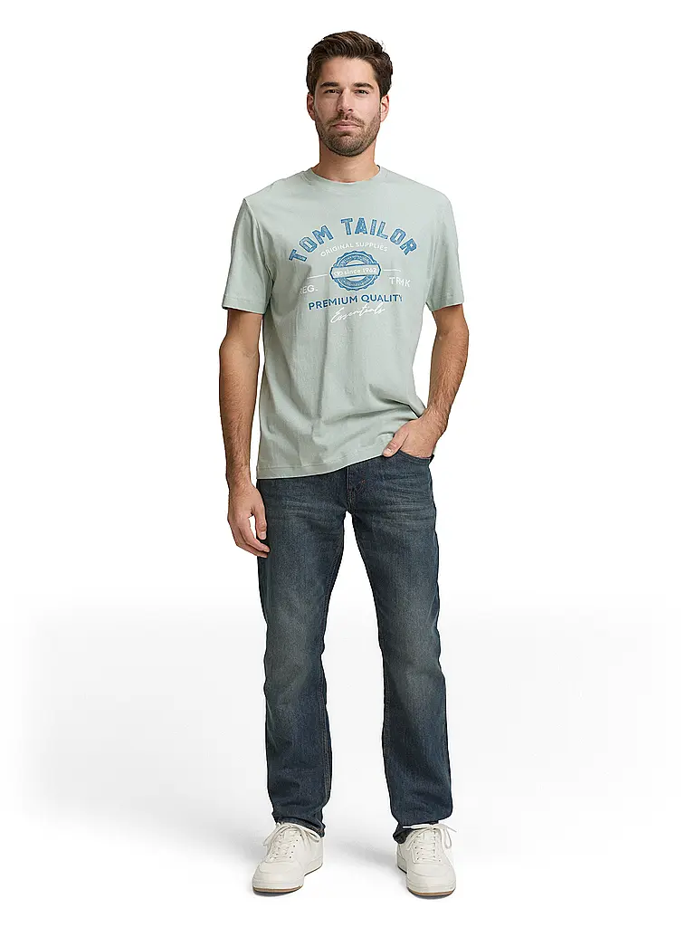TOM TAILOR | T-Shirt  | Grün