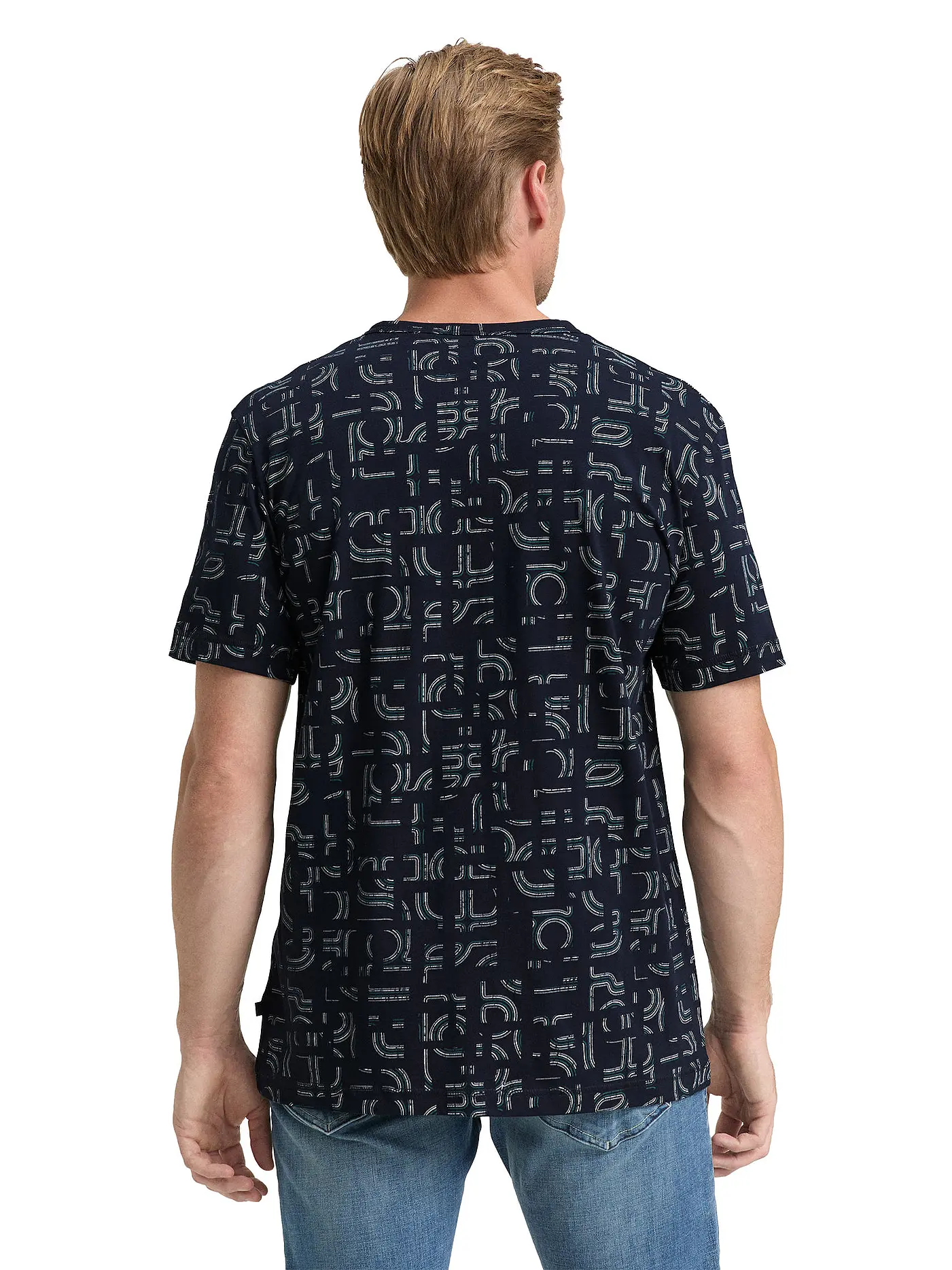 TOM TAILOR | T-Shirt  | blau