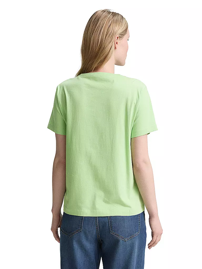 TOM TAILOR | T-Shirt  | hellgrün