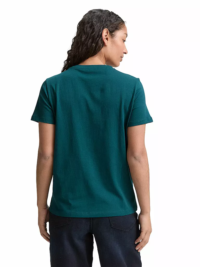 TOM TAILOR | T-Shirt  | petrol