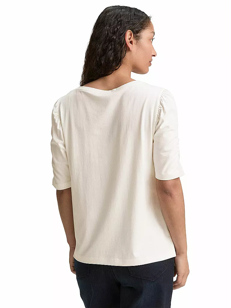 TOM TAILOR | T-Shirt  | weiss