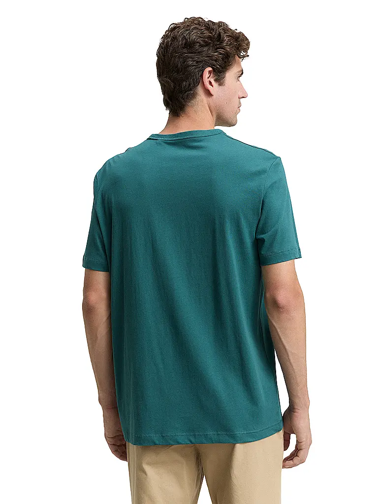 TOM TAILOR | T-Shirt  | petrol