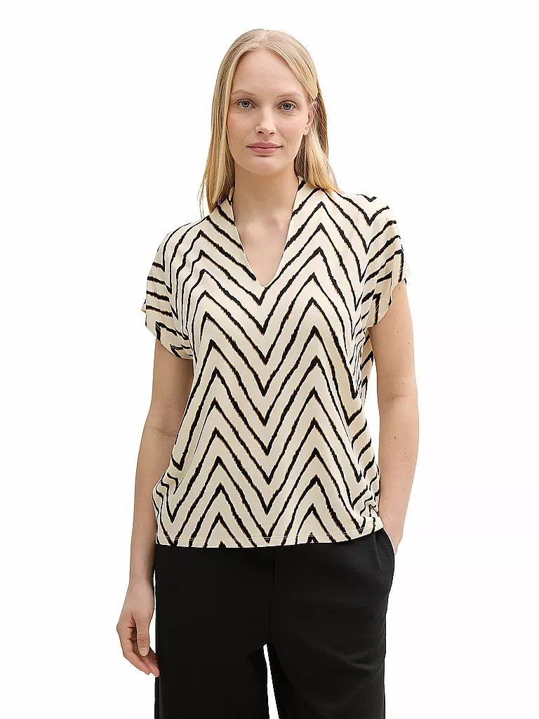 TOM TAILOR | T-Shirt  | beige
