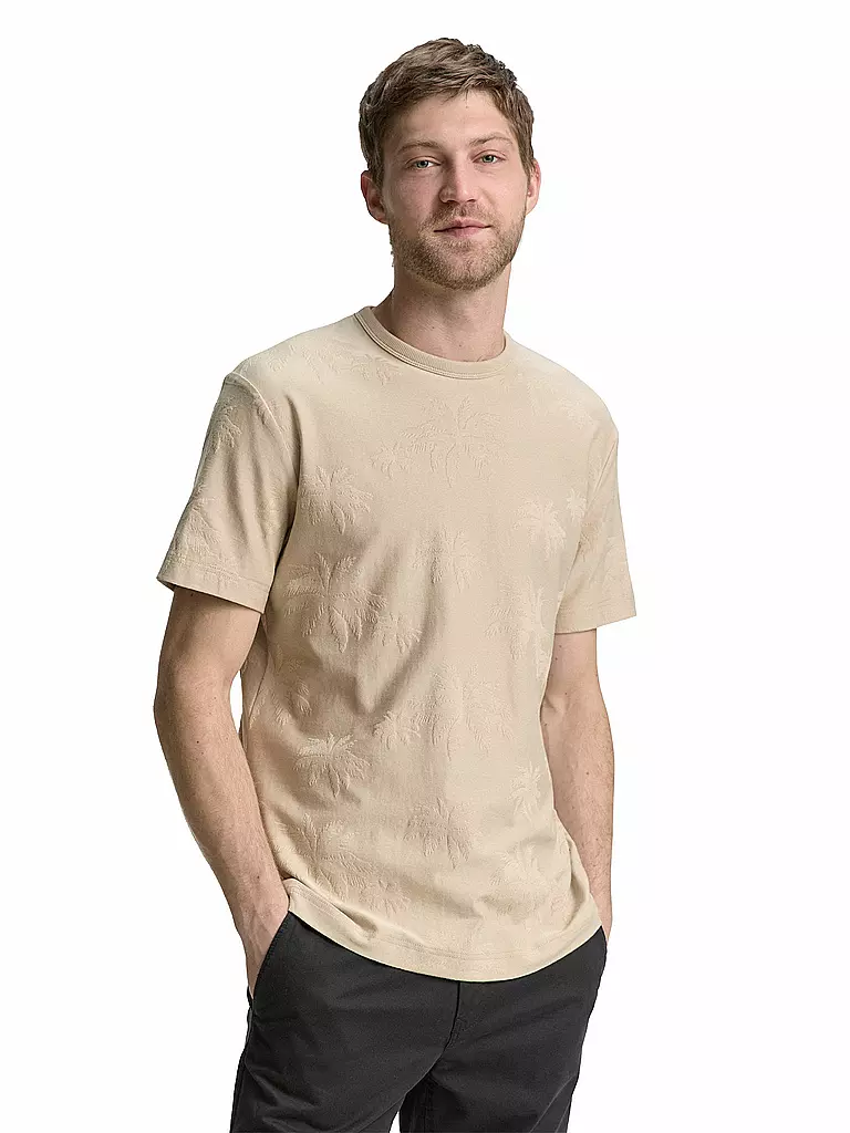 TOM TAILOR | T-Shirt  | beige