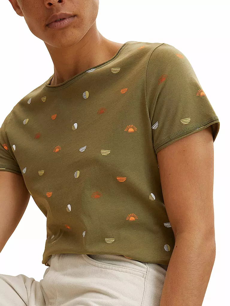 TOM TAILOR | T-Shirt  | olive