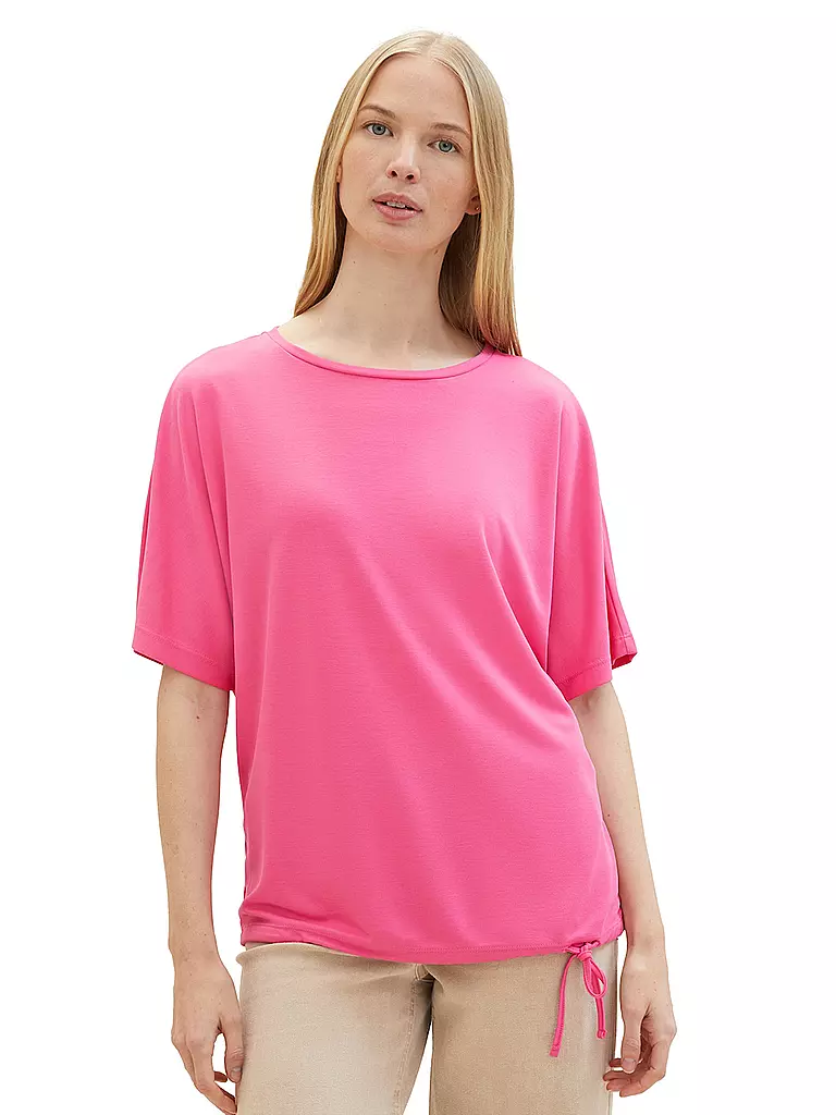 TOM TAILOR | T-Shirt  | pink