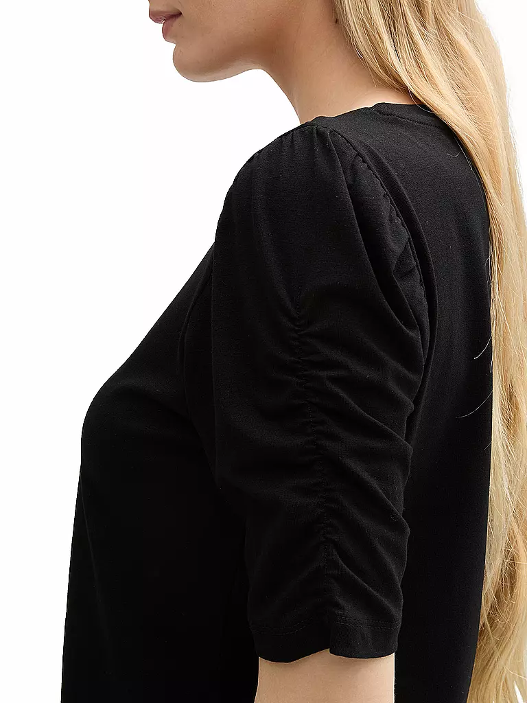 TOM TAILOR | T-Shirt  | schwarz