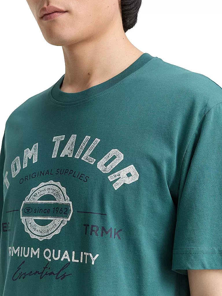TOM TAILOR | T-Shirt  | grün