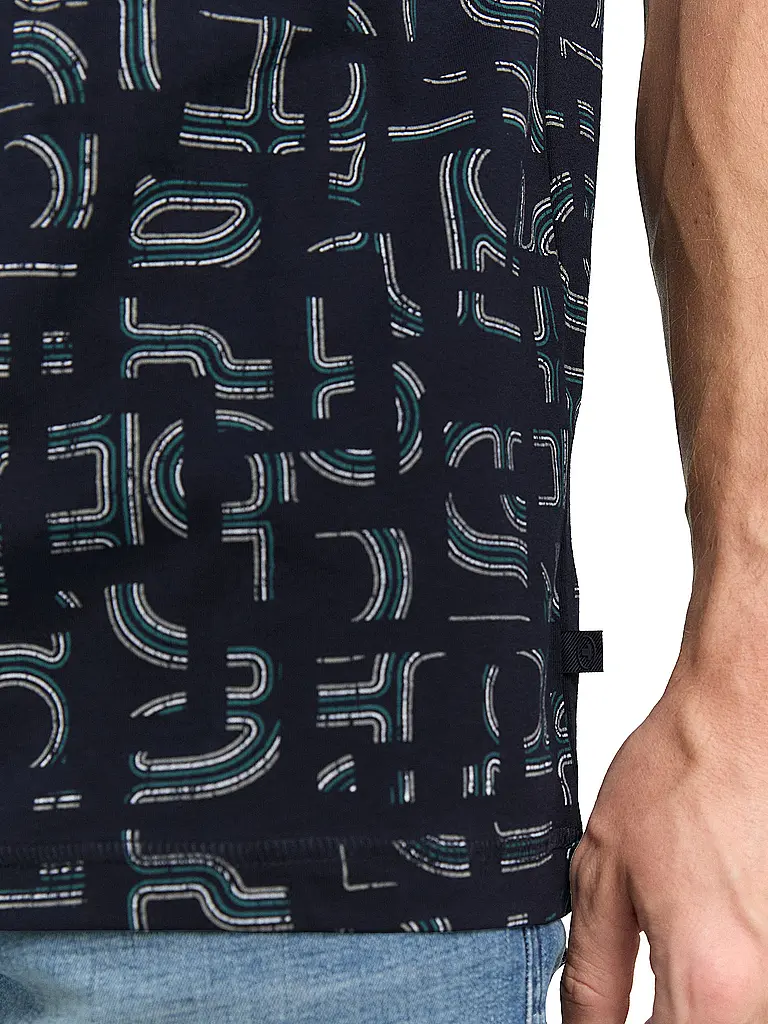 TOM TAILOR | T-Shirt  | blau