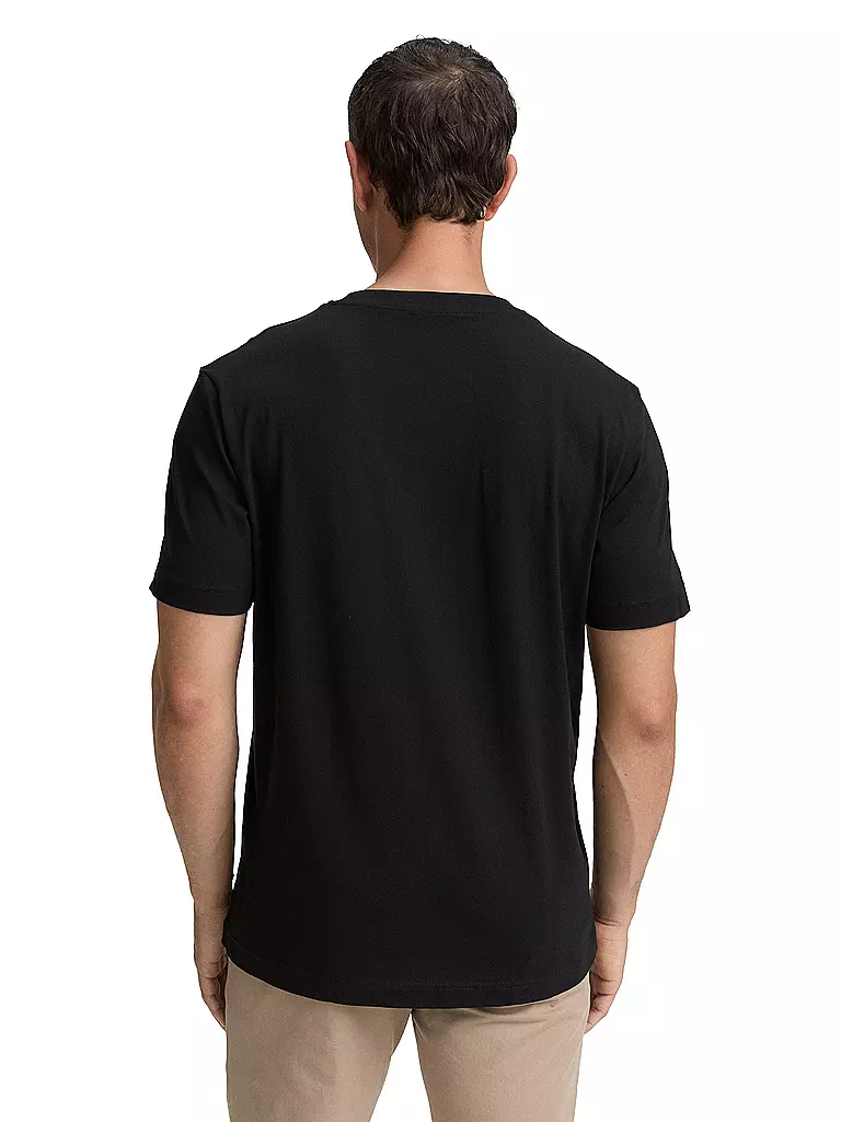 TOM TAILOR | T-Shirt 2er Pkg. | schwarz