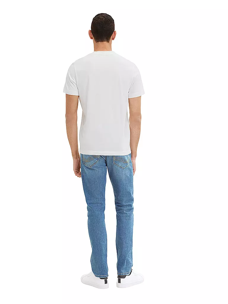 TOM TAILOR | T-Shirt Regular Fit | hellblau