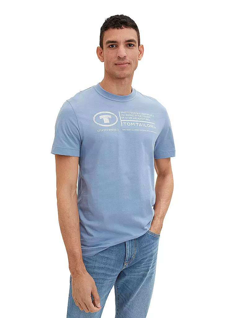 TOM TAILOR | T-Shirt Regular Fit | petrol