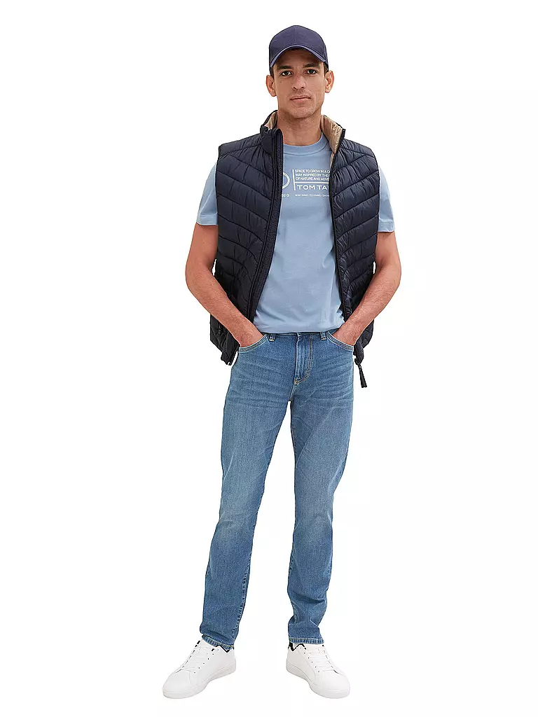 TOM TAILOR | T-Shirt Regular Fit | petrol