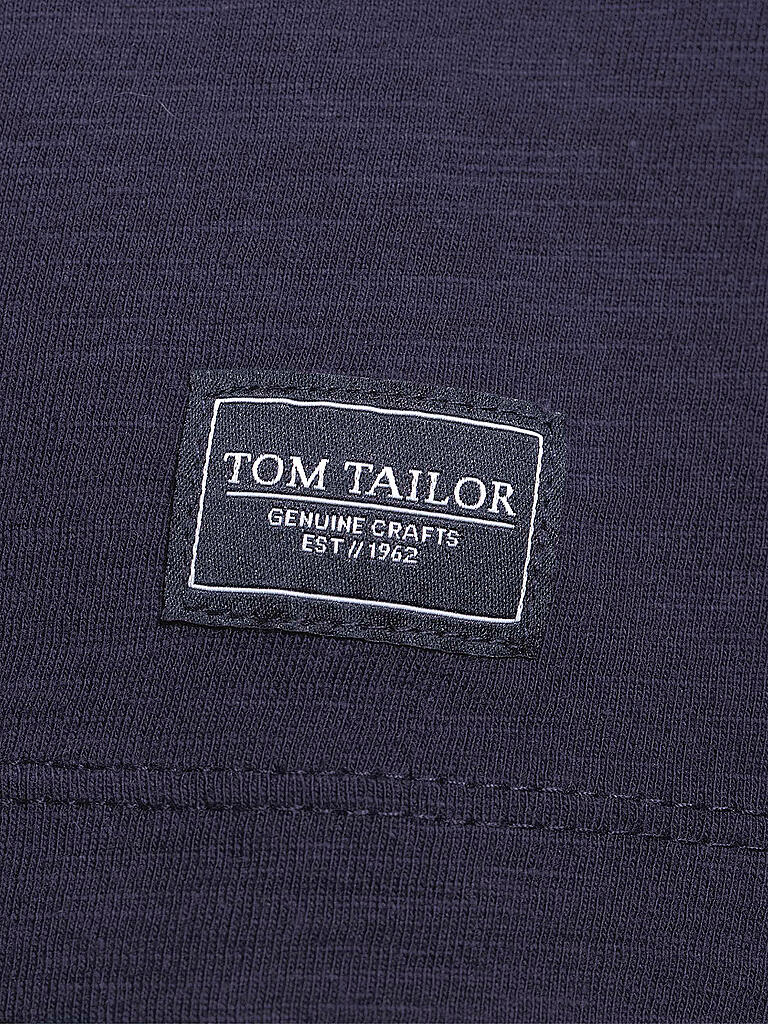 TOM TAILOR | T-Shirt Regular Fit | blau