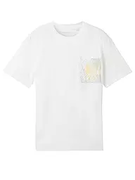 TOM TAILOR | T-Shirt | weiss