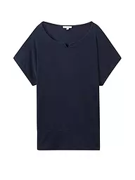 TOM TAILOR | T-Shirt  | dunkelblau