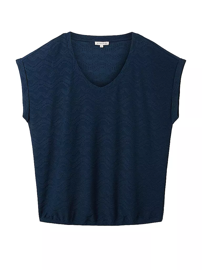 TOM TAILOR | T-Shirt | dunkelblau