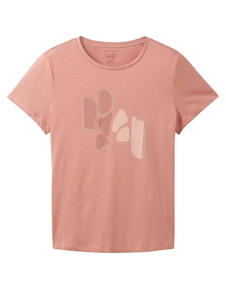 TOM TAILOR | T-Shirt | rosa
