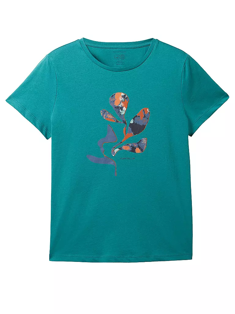 TOM TAILOR | T-Shirt | grün