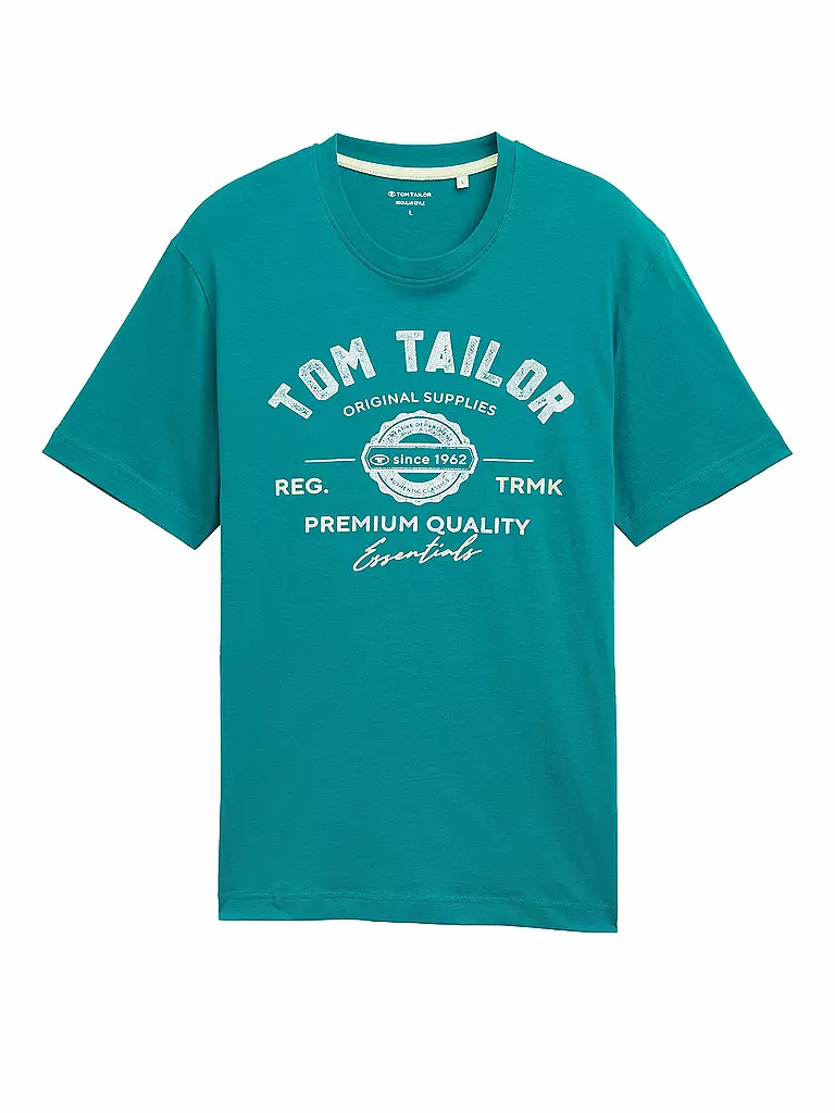 TOM TAILOR | T-Shirt | petrol