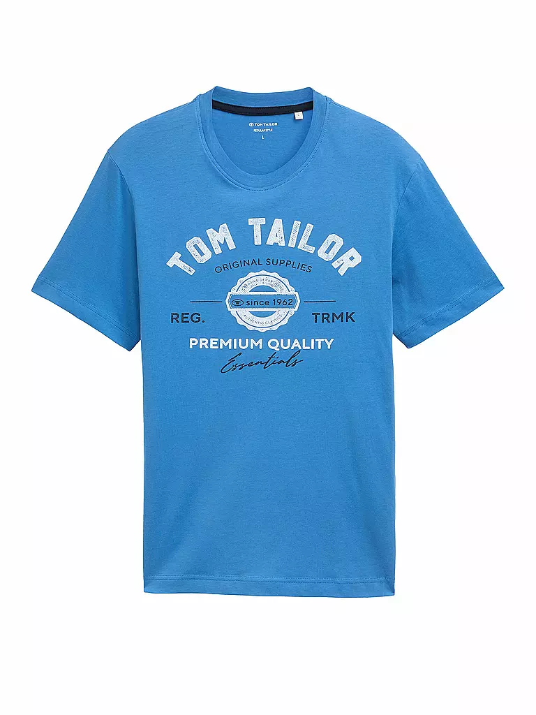 TOM TAILOR | T-Shirt | blau