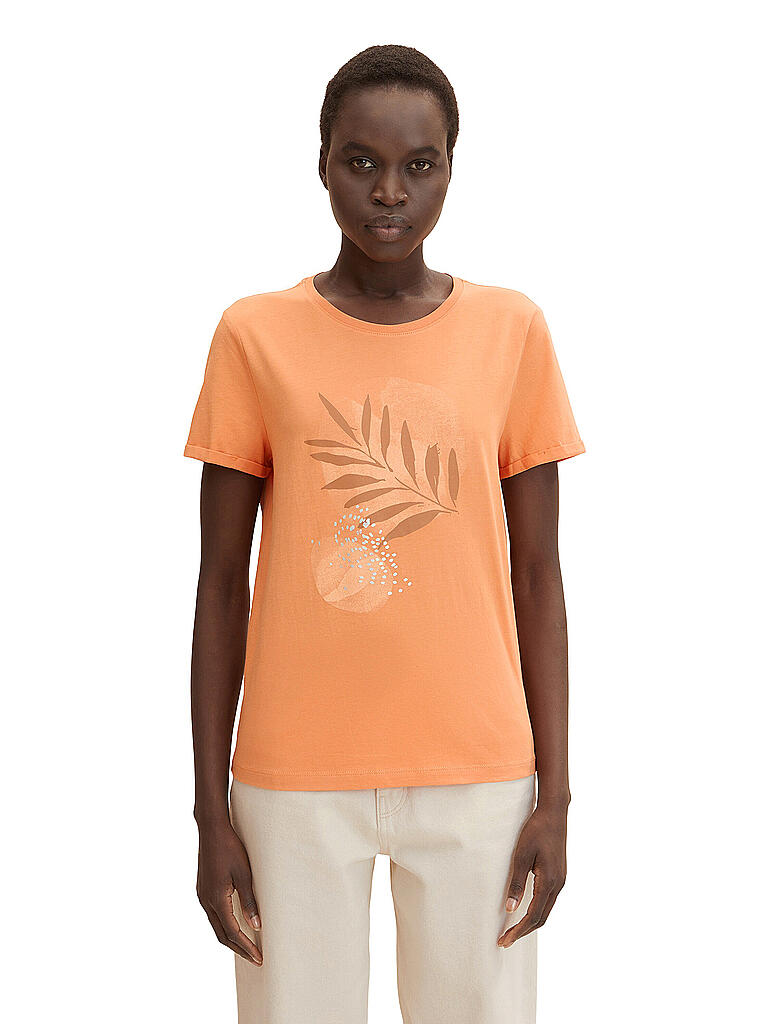 TOM TAILOR | T-Shirt | orange