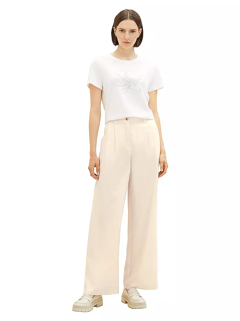 TOM TAILOR | T-Shirt | weiss