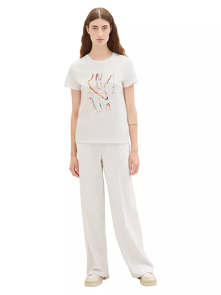 TOM TAILOR | T-Shirt | creme