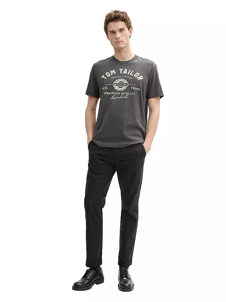TOM TAILOR | T-Shirt | grau
