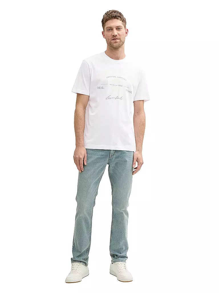 TOM TAILOR | T-Shirt | weiss