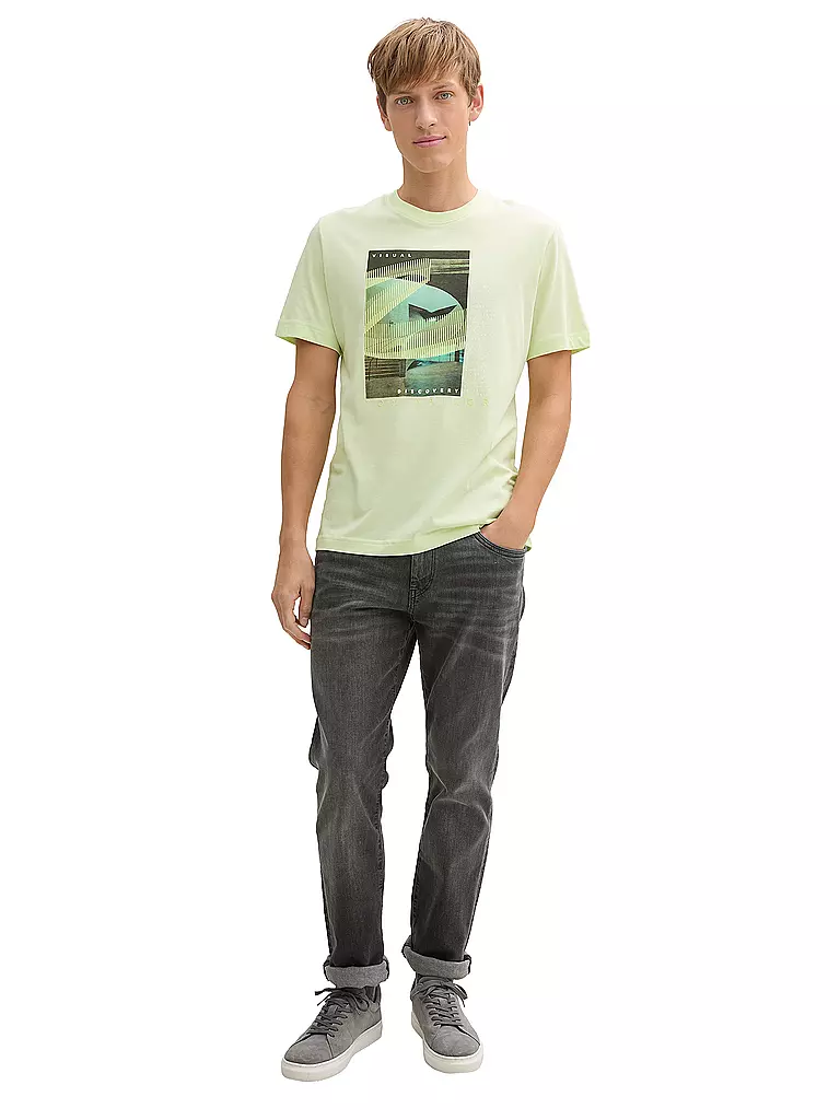 TOM TAILOR | T-Shirt | hellgrün