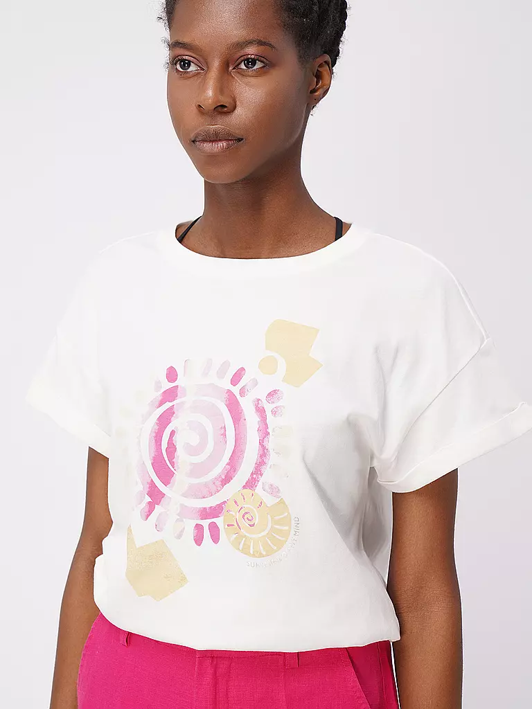 TOM TAILOR | T-Shirt | weiss