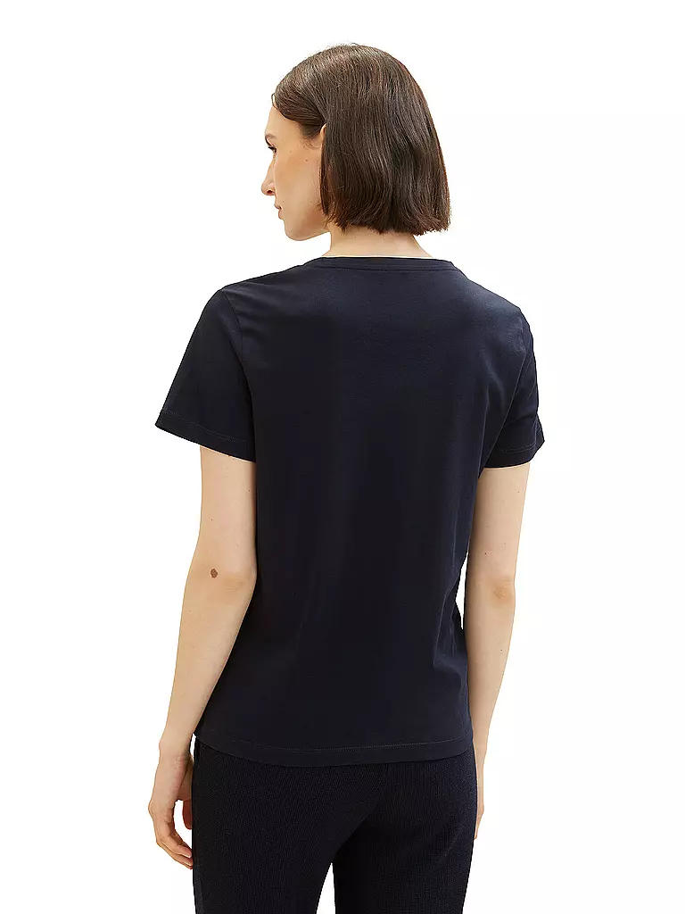 TOM TAILOR | T-Shirt | dunkelblau