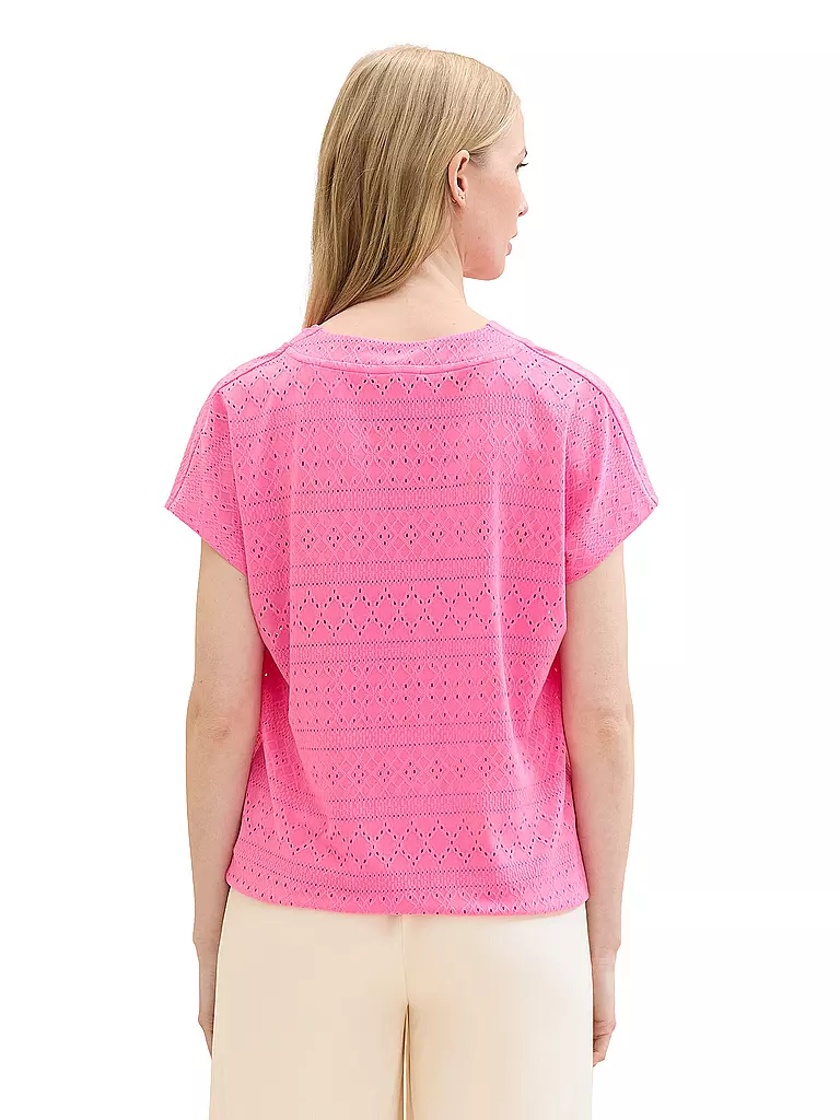 TOM TAILOR | T-Shirt | pink